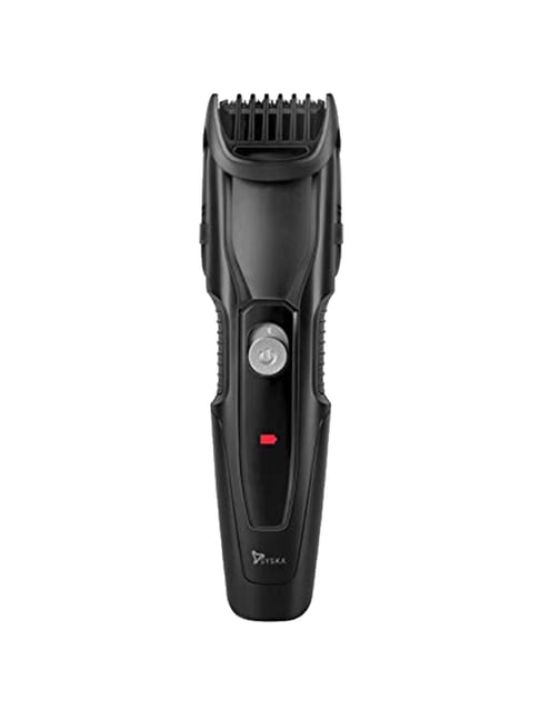 Syska HT1200 Cordless Stainless Steel Blade Beard with 40 Min Working Time Trimmer (Black)