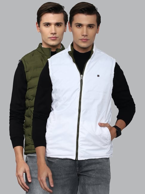 Louis Philippe Jeans Sleeveless Solid Men Jacket - Buy Louis Philippe Jeans  Sleeveless Solid Men Jacket Online at Best Prices in India | Flipkart.com