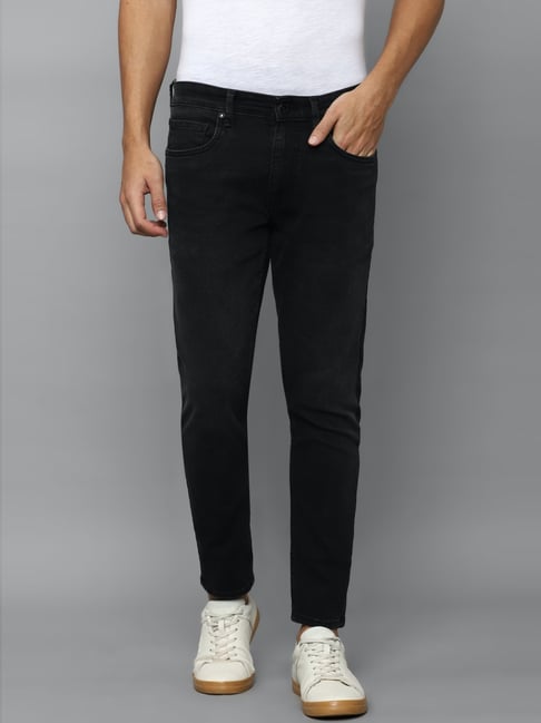 Louis Philippe Jeans Black Regular Fit Jeans-picture-23
