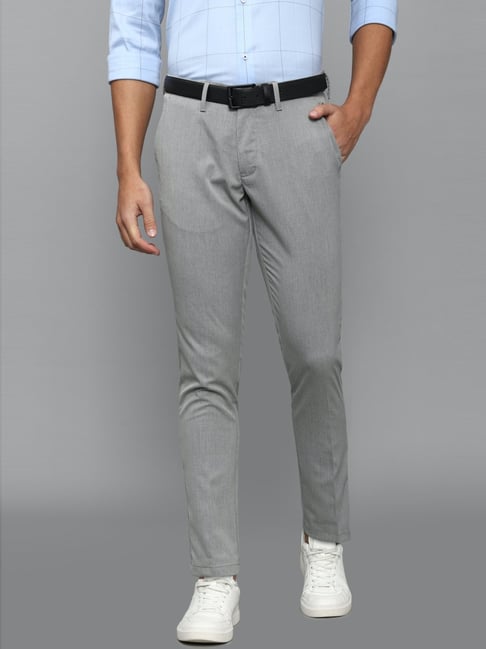 Buy Louis Philippe Grey Trousers Online  760811  Louis Philippe