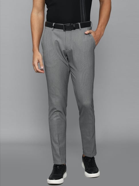 Buy Louis Philippe Black Trousers Online - 709539 | Louis Philippe