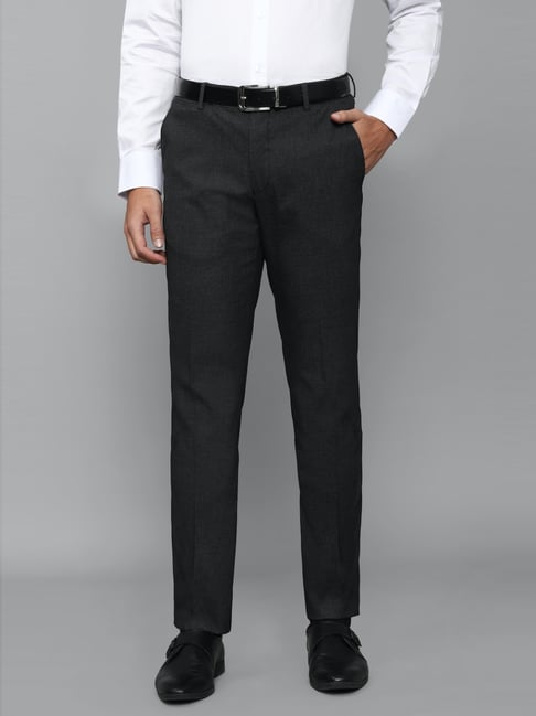 Louis Philippe Mens Straight Fit Formal Permapress Trousers  LPTFMRGFX73011Medium Blue36  Amazonin Fashion