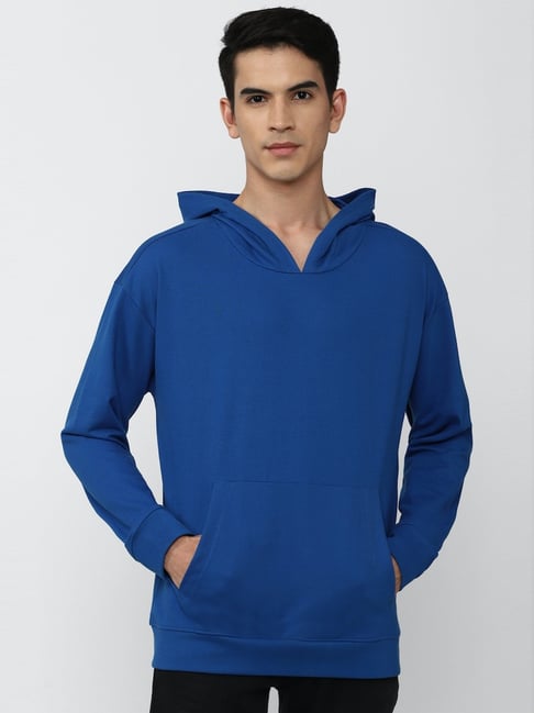 Forever 21 blue on sale hoodie