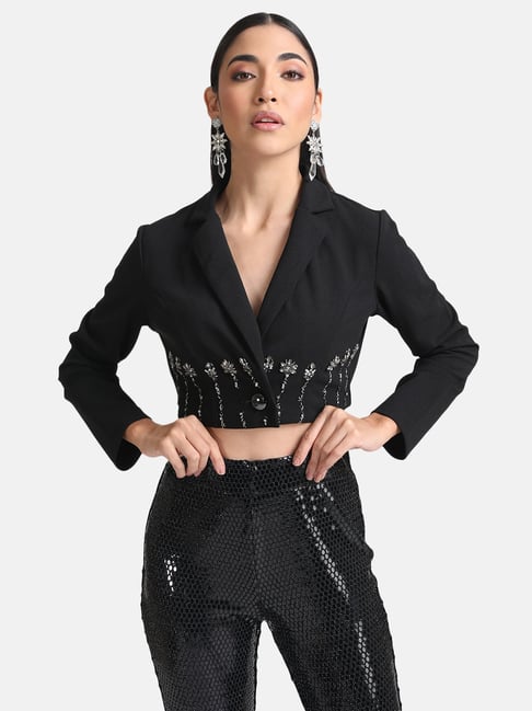 Buy Leather Retail Women Black Lightweight Faux Leather Jacket - Jackets  for Women 14048986 | Myntra