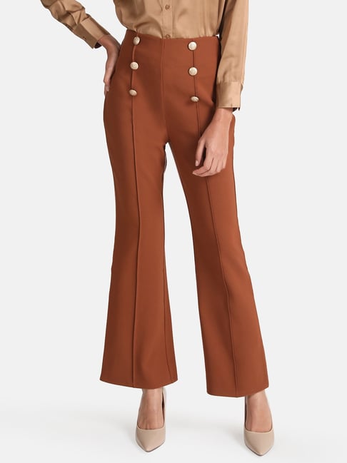 2022 Men's High Waist Trousers Solid Color Casual Suit Pants Hot | eBay