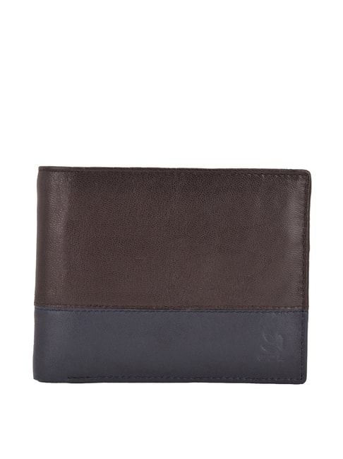 Buy LUXIQE Men Brown Synthetic Leather Bi-Fold Wallet Online at Low Prices  in India 