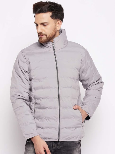 Mens cheap grey puffer