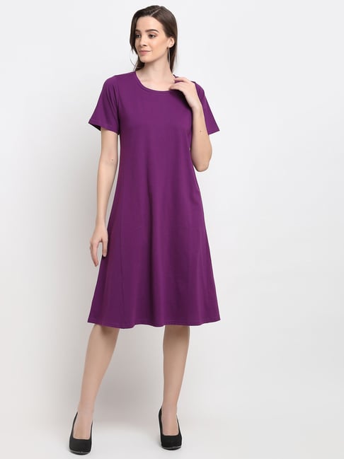 Purple DKNY Dresses for Women | Lyst