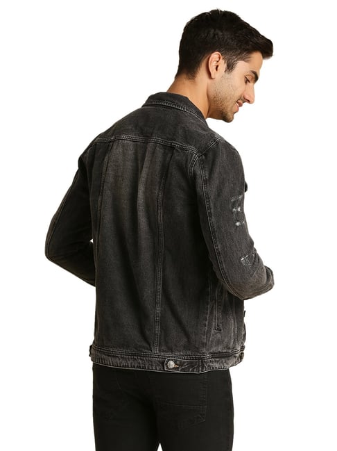 Buy Black Jackets & Coats for Men by VOXATI Online | Ajio.com