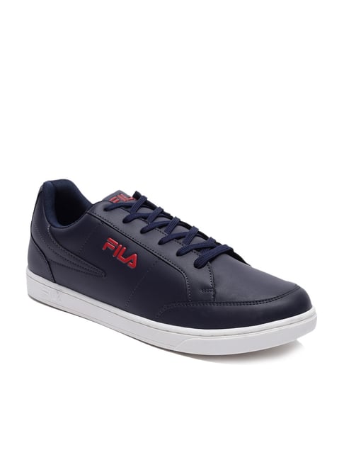 Fila navy blue sale sneakers