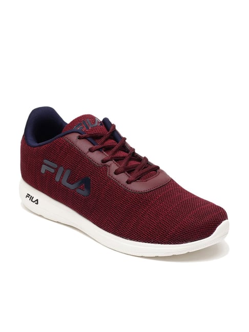 Fila running shoes mens 2024 red