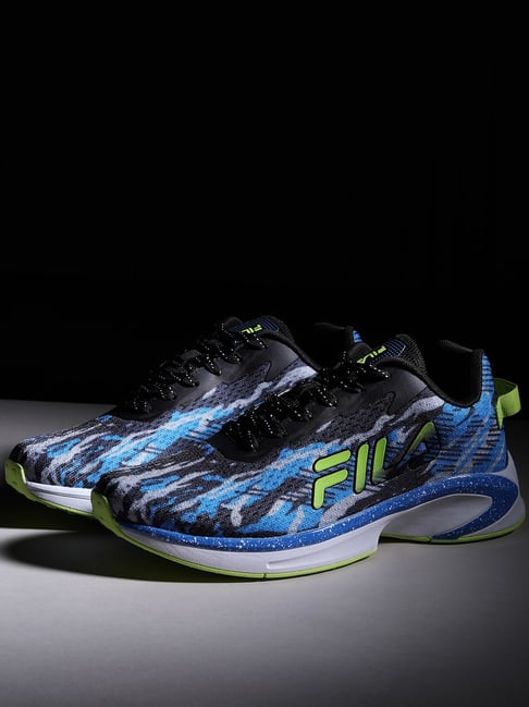 Buy Fila Men's GRIZZLE Blue Running Shoes for Men at Best Price @ Tata CLiQ