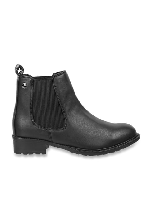 Mochi Women's Black Chelsea Boots