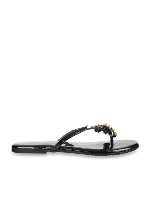 Bow sandals with discount studs