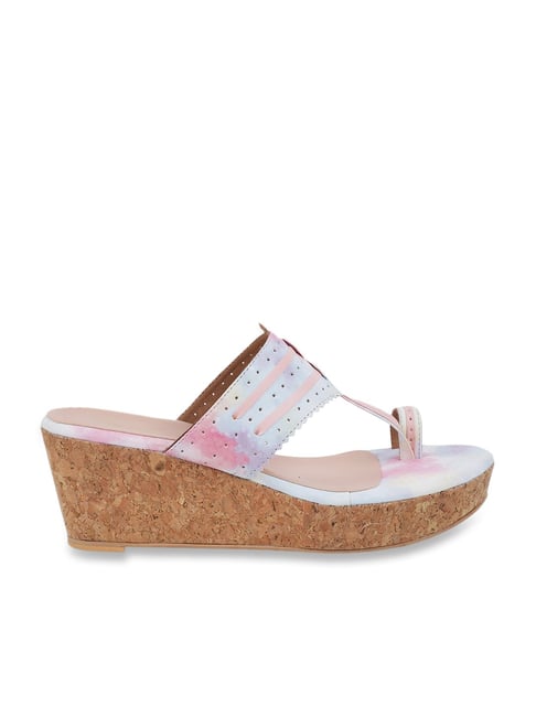 Pink wedges hot sale