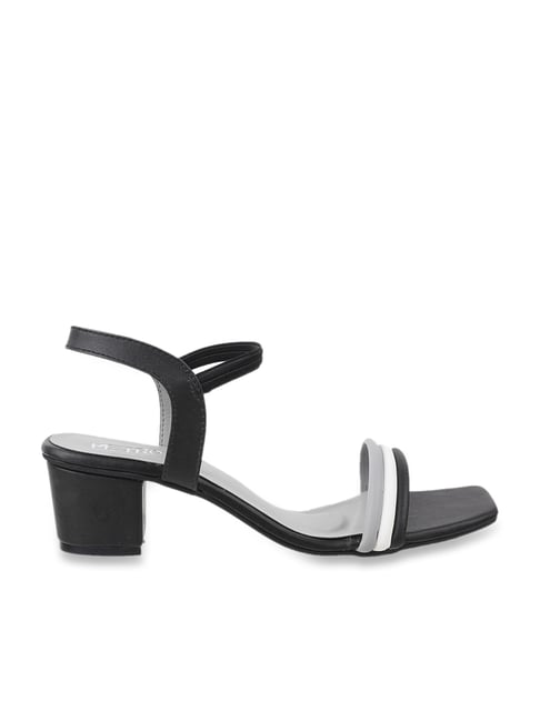 Metro Women's Black Ankle Strap Sandals-picture-19