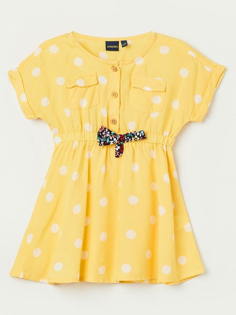 Juniors yellow dress best sale