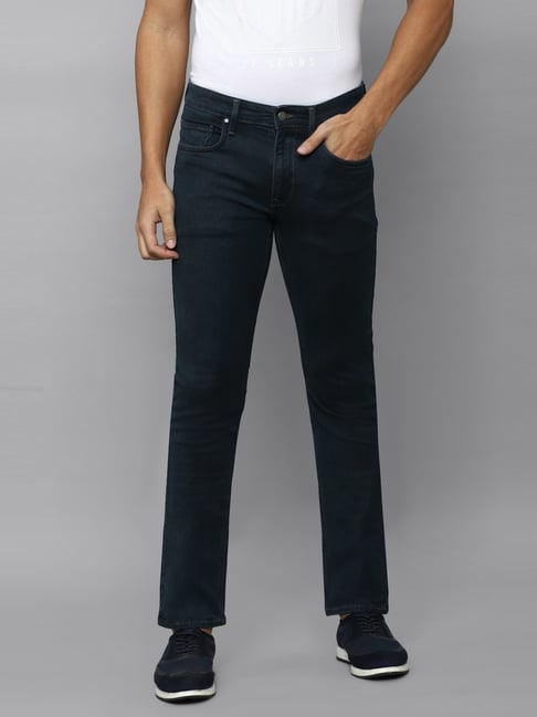 Louis Philippe Navy Jeans