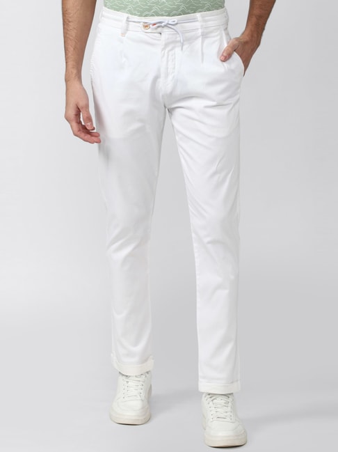 Buy latest Mens Trousers from Peter England online in India  Top  Collection at LooksGudin  Looksgudin