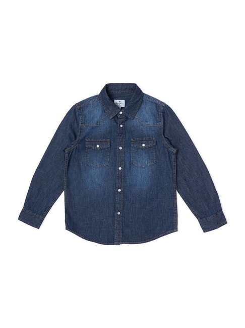 Denim Kids Casual Denim Shirts at Rs 350/piece in Indore | ID: 17558038748