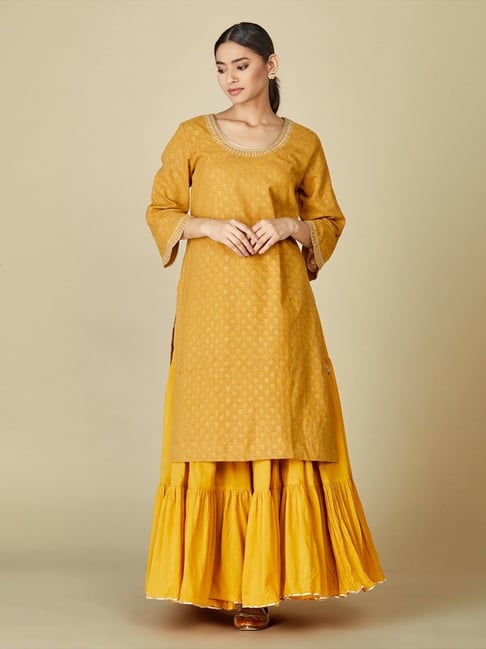 Fabindia on sale palazzo suits