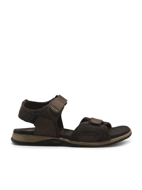 Woodland Men's Brown Floater Sandals