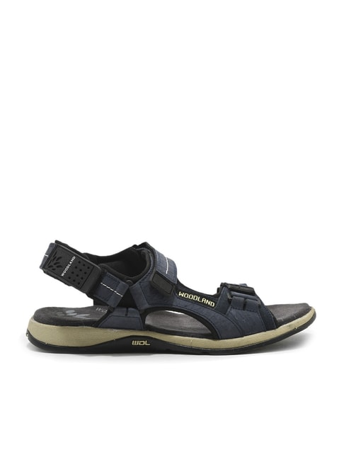 Buy online Black Leather Back Strap Sandals from Sandals and Floaters for  Men by Woodland for ₹2895 at 0% off | 2023 Limeroad.com