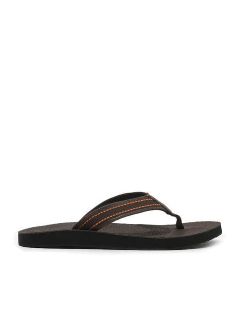 Woodland Men's Brown Thong Sandals