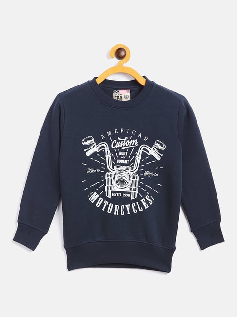 Crew Neck Kids Duke Sweatshirt Duke Stardust Boys Round Neck