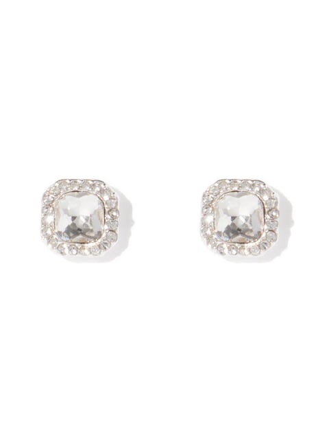 Rose Cut Earrings with 8mm Charles & Colvard Moissanite Forever One –  deBebians