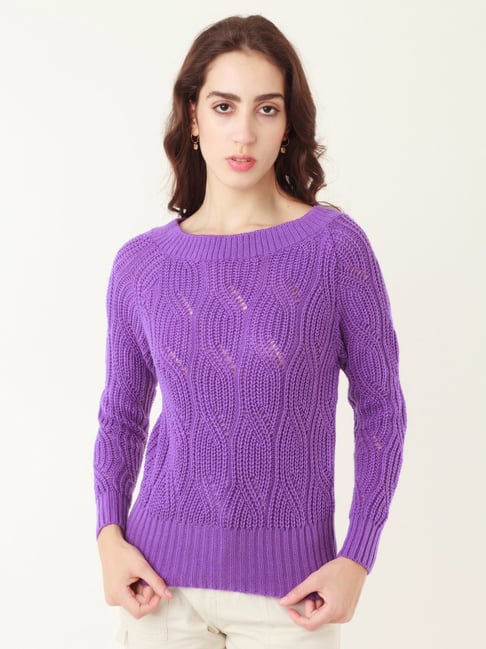 Zink London Purple Sweater
