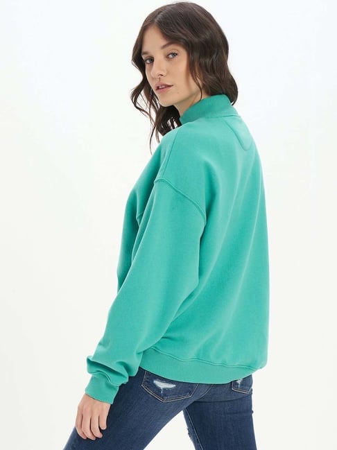 American eagle cheap green sweatshirt