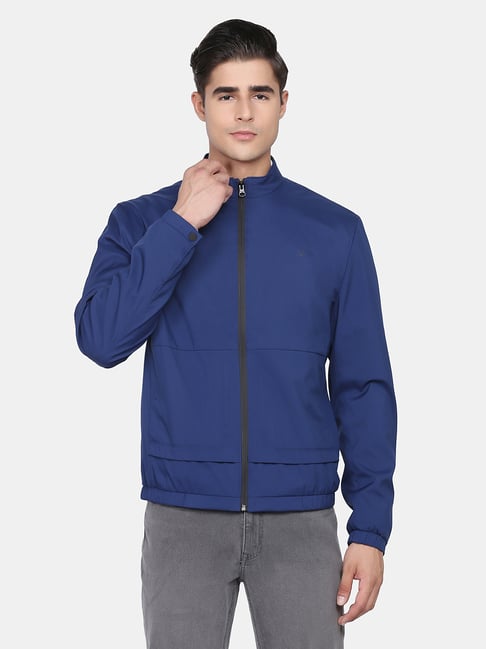 Blackberrys Blue Slim Fit Jacket