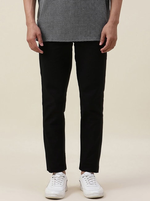 Skinny Fit Cropped trousers - Dark beige/Checked - Men | H&M IN