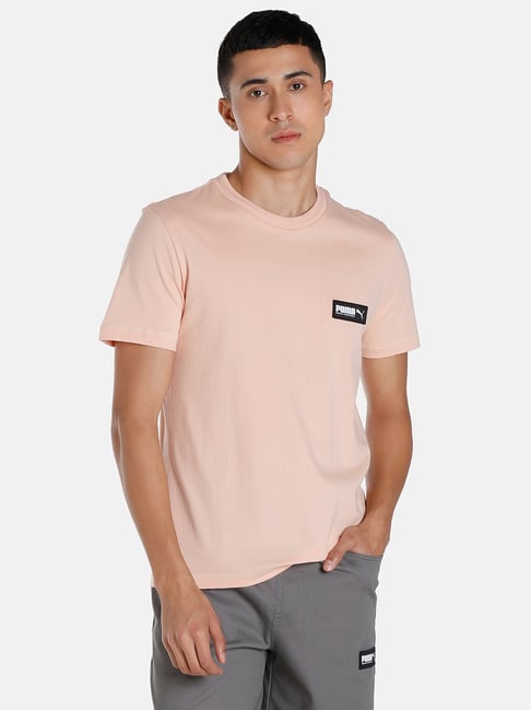 Light pink cheap puma shirt