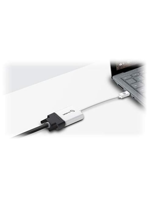 Alogic Premium 15cm Mini DisplayPort to VGA Adapter Male to Female (White)