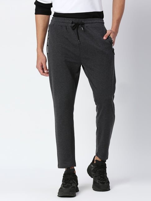 Pepe Jeans Dark Grey Slim Fit Trackpants