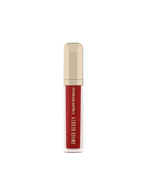 SWISS BEAUTY Bridal Glam Liquid Sindoor Red - 8 ml