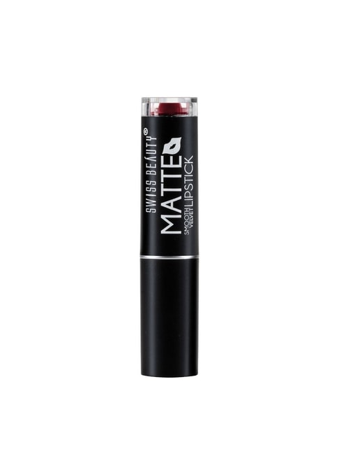 SWISS BEAUTY Matte Smooth Velvet Lipstick Smoking Red - 3.2 gm