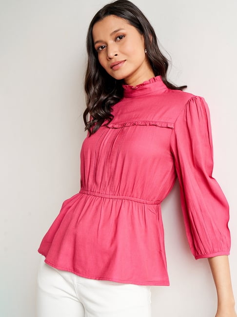 Buy AND Pink Top for Women's Online @ Tata CLiQ
