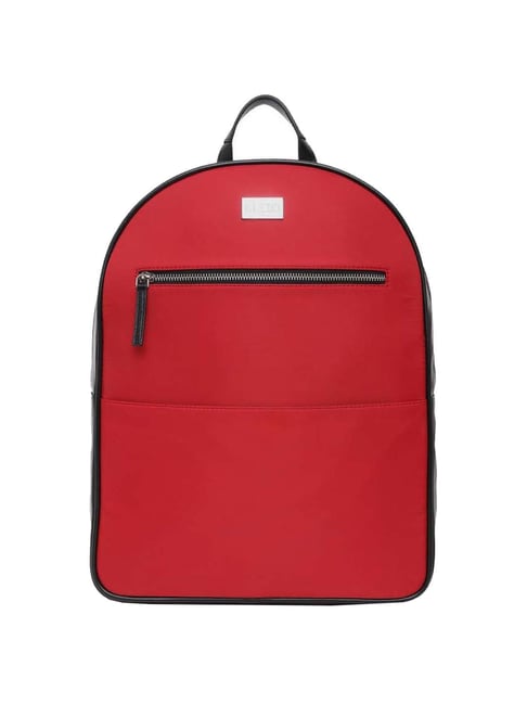 KLEIO PU Red Medium Laptop Backpacks-picture-25