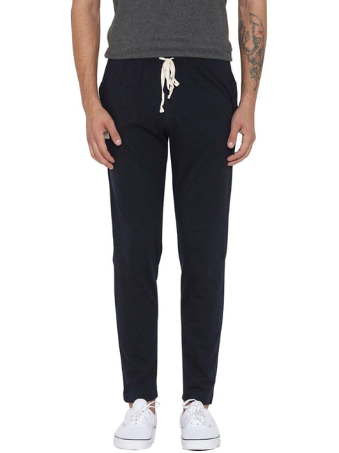 Buy Hubberholme Men Grey Melange Solid Slim Fit Joggers - Track Pants for  Men 9152795 | Myntra