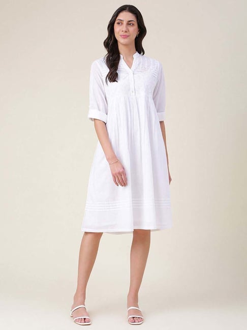 Fabindia white dress hotsell