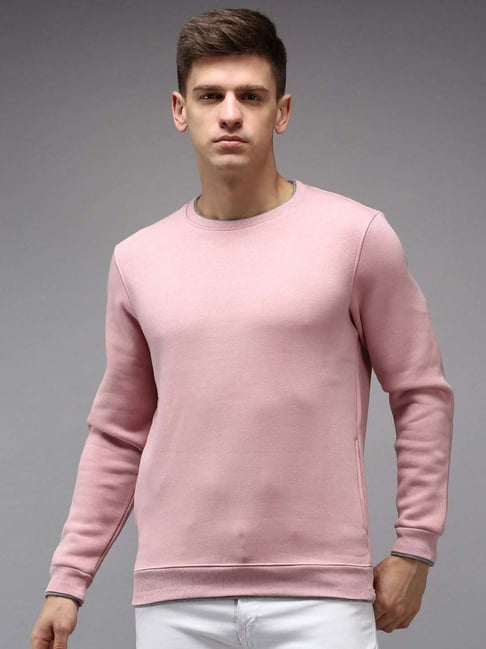 Sweatshirt Relaxed Fit - Light pink - Men