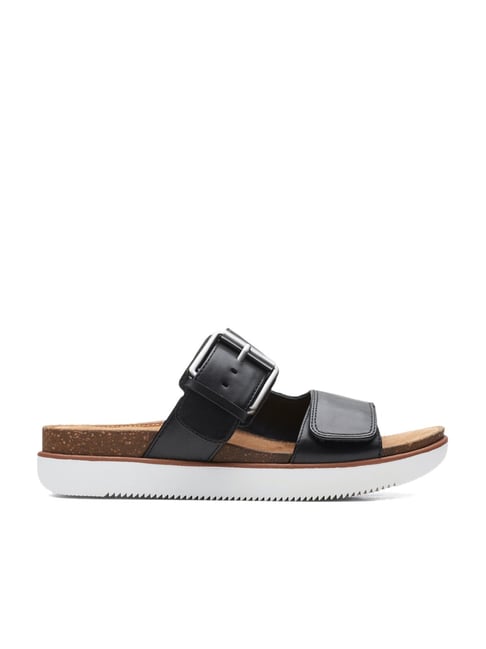 Clarks Women's Black Casual Sandals