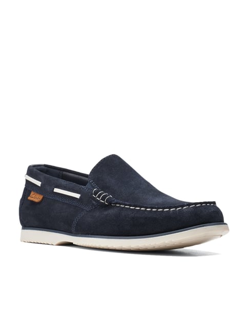 Buy Clarks Men's Navy Boat Shoes for Men at Best Price @ Tata CLiQ