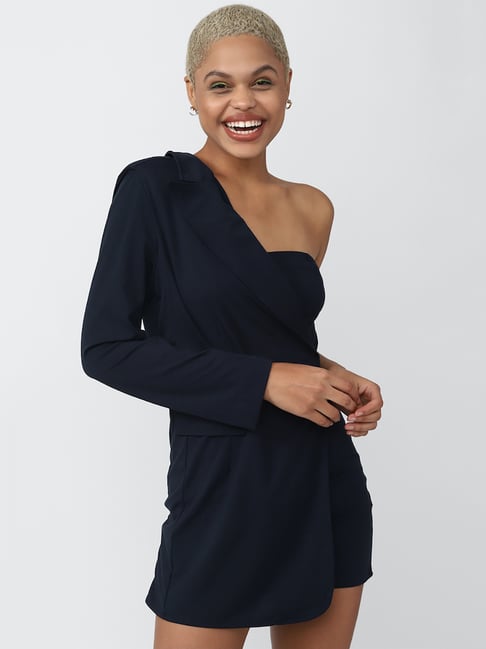 Forever 21 Navy Wrap Dress Price in India