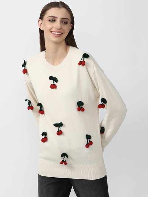 Forever 21 2024 cream sweater