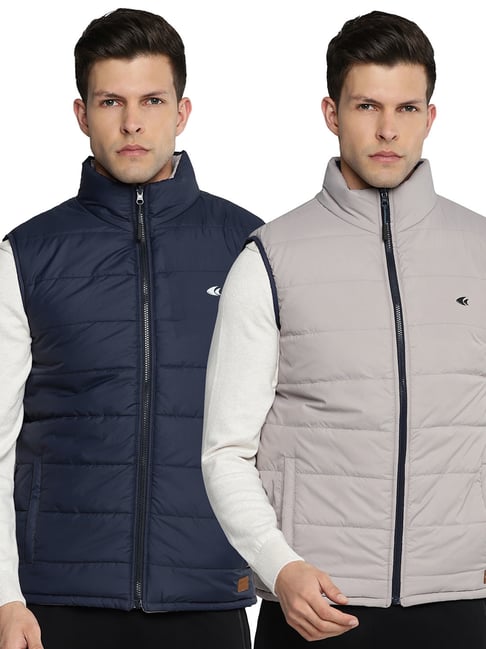 Lacoste AOP Reversible Puffer Jacket | PacSun