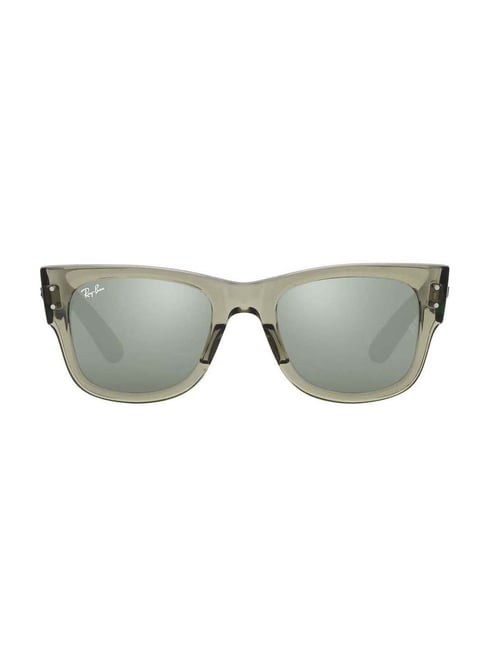 Silver wayfarer outlet sunglasses